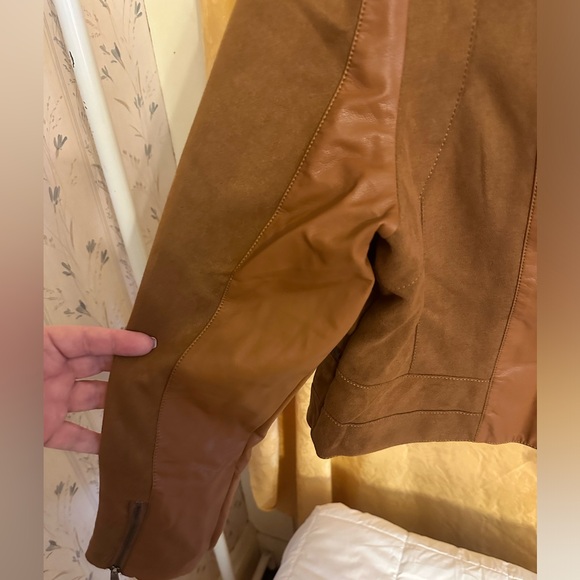 Coalition LA Vegan Leather and Suede Jacket - Picture 3 of 8